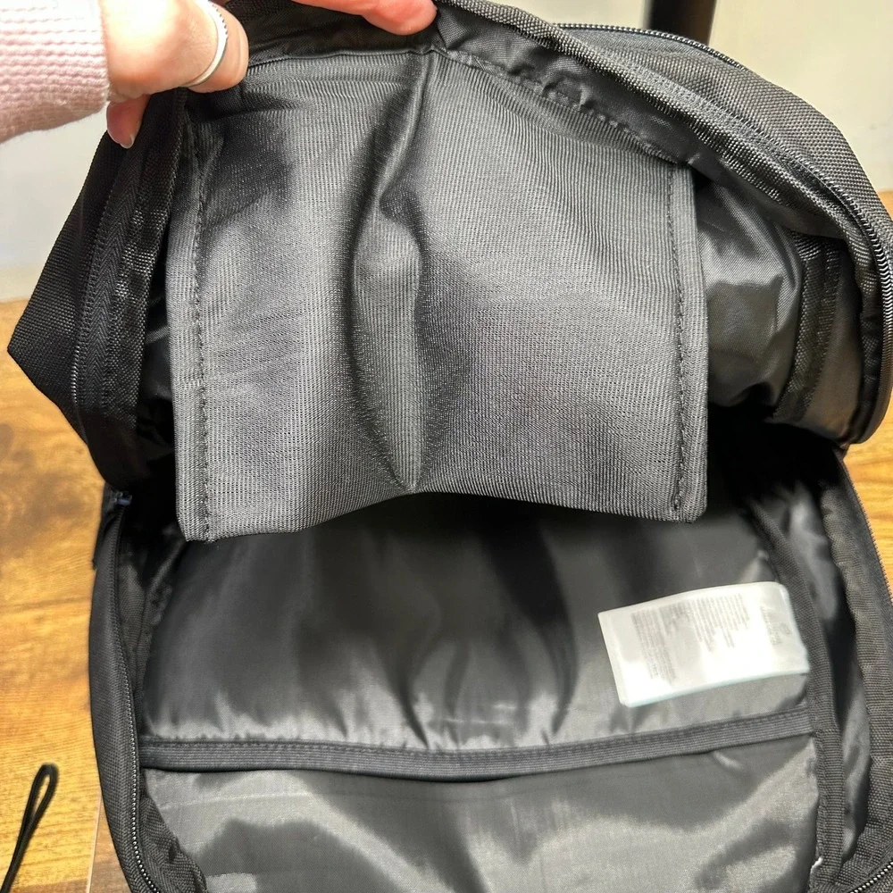 Jordan 23 Brand of Flight Backpack Black Red White‎ Patches BA6046-KRS New